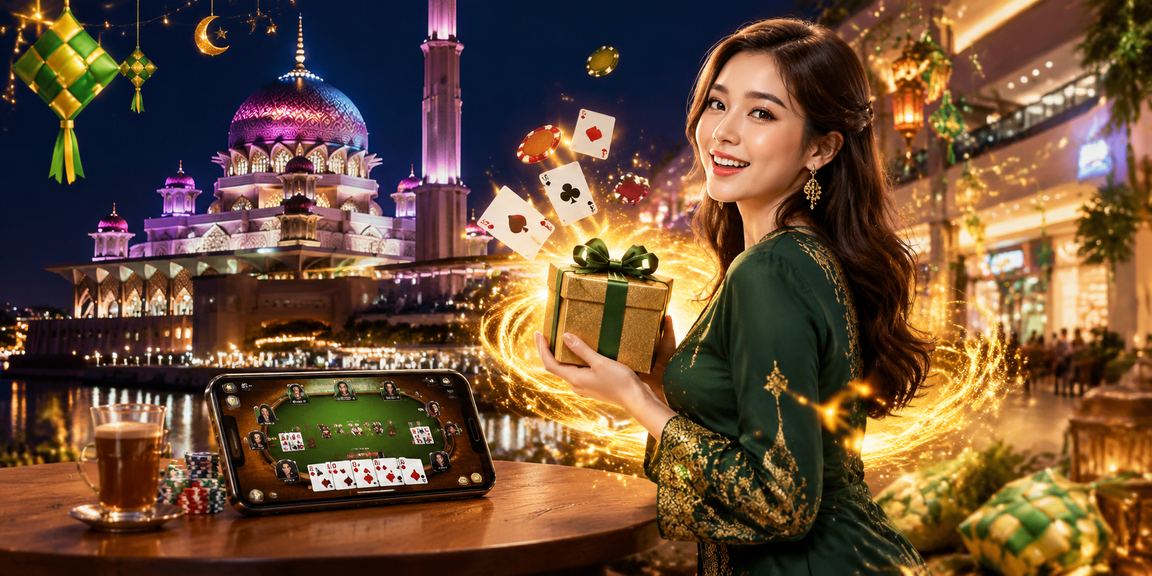 Suasana permainan Teen Patti Hari Raya Putrajaya dalam platform mycpd2